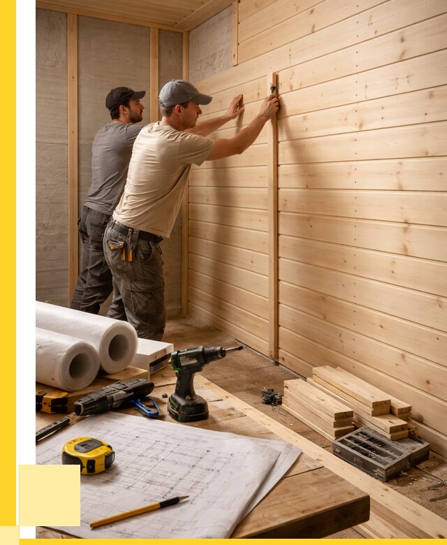 Обшивка бани вагонкой в Владикавказе от 1237 р., ЭриданВкз