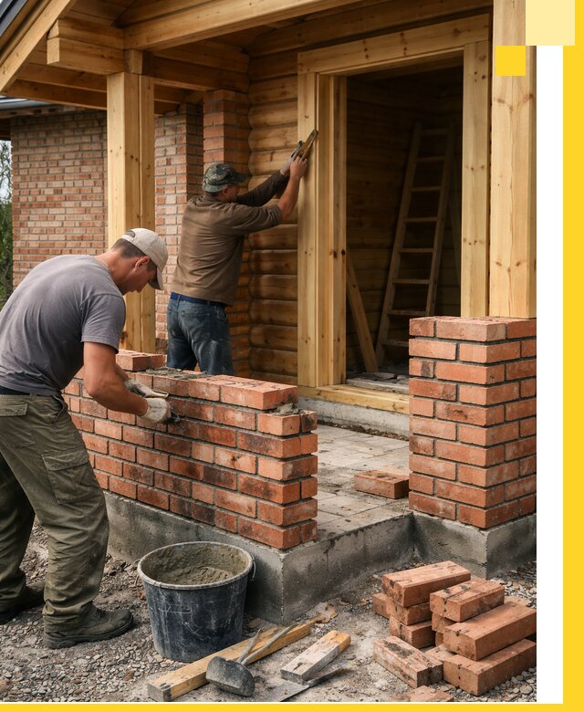 Строительство кирпичных бань под ключ в Владикавказе с гарантией качества