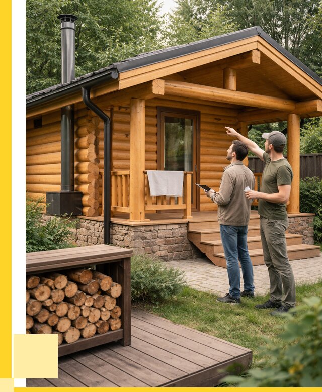 Бани для дачи под ключ в Владикавказе от 257700 р. | ЭриданВкз