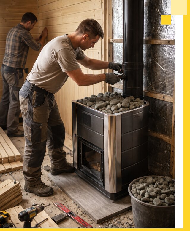 Проектирование и строительство парилок для бани в Владикавказе под ключ