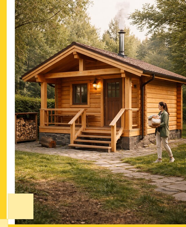 Купить баню под ключ в Владикавказе от 670020 р. | ЭриданВкз