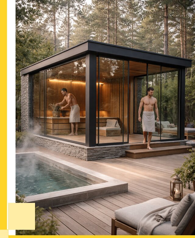 Стеклянные бани и двери в Владикавказе от 463860 р. | ЭриданВкз