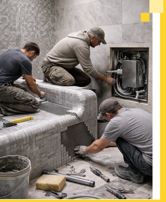 Проекты хамамов под ключ в Владикавказе и дизайн и строительство