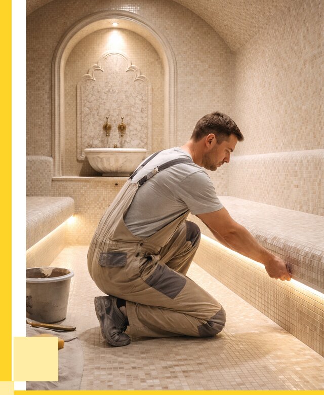 Отделка хамамов под ключ в Владикавказе от 5669 р. | ЭриданВкз