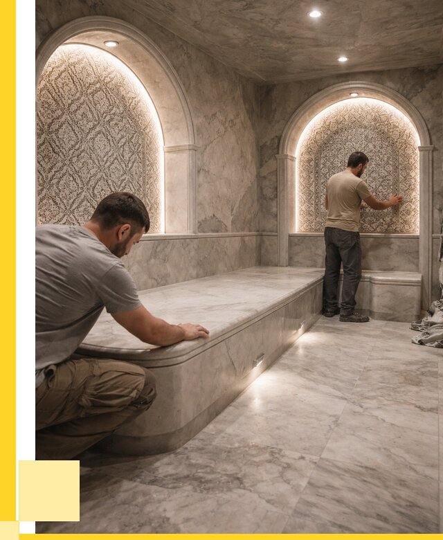 Турецкие бани под ключ в Владикавказе от 257700 р. | ЭриданВкз