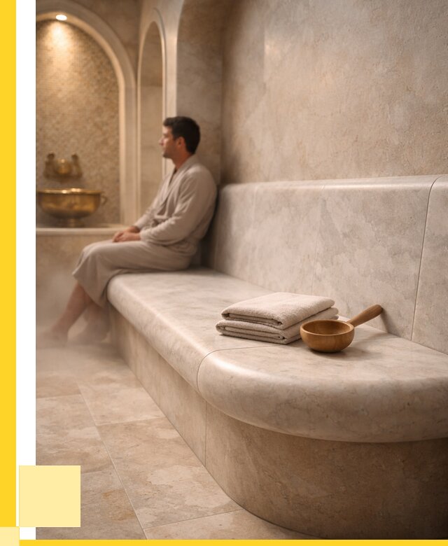 Сиденья для хамама в Владикавказе под ключ от 12370 р. | ЭриданВкз