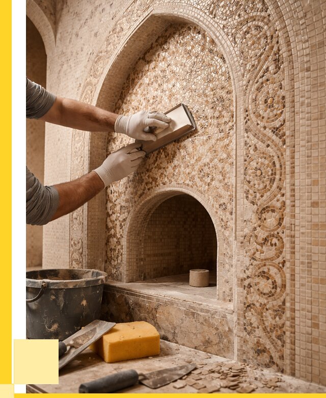 Мозаика для хамама в Владикавказе под ключ от 5154 р. | ЭриданВкз