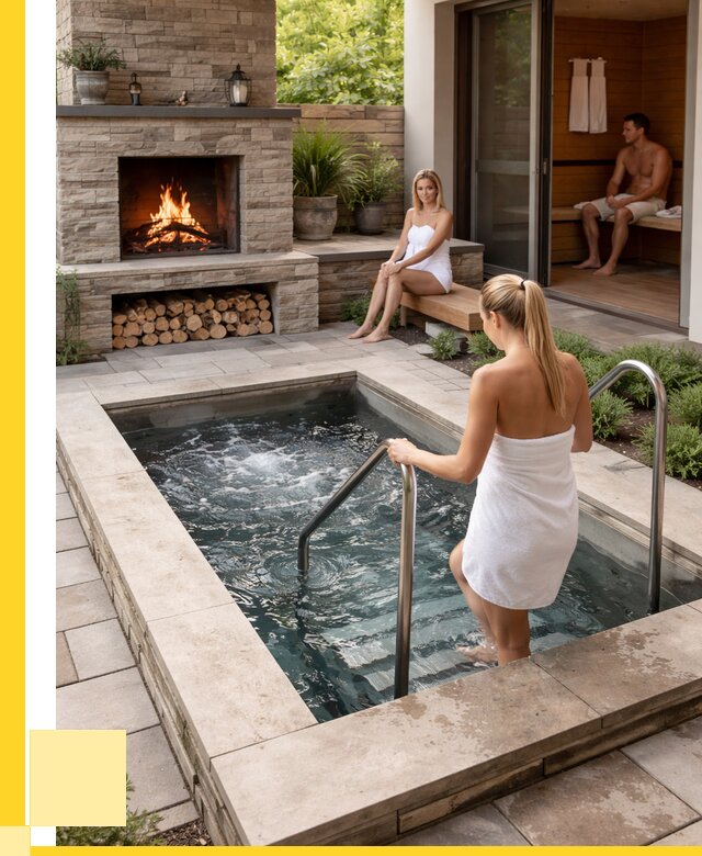 Холодные купели под ключ в Владикавказе от 46386 р. | ЭриданВкз